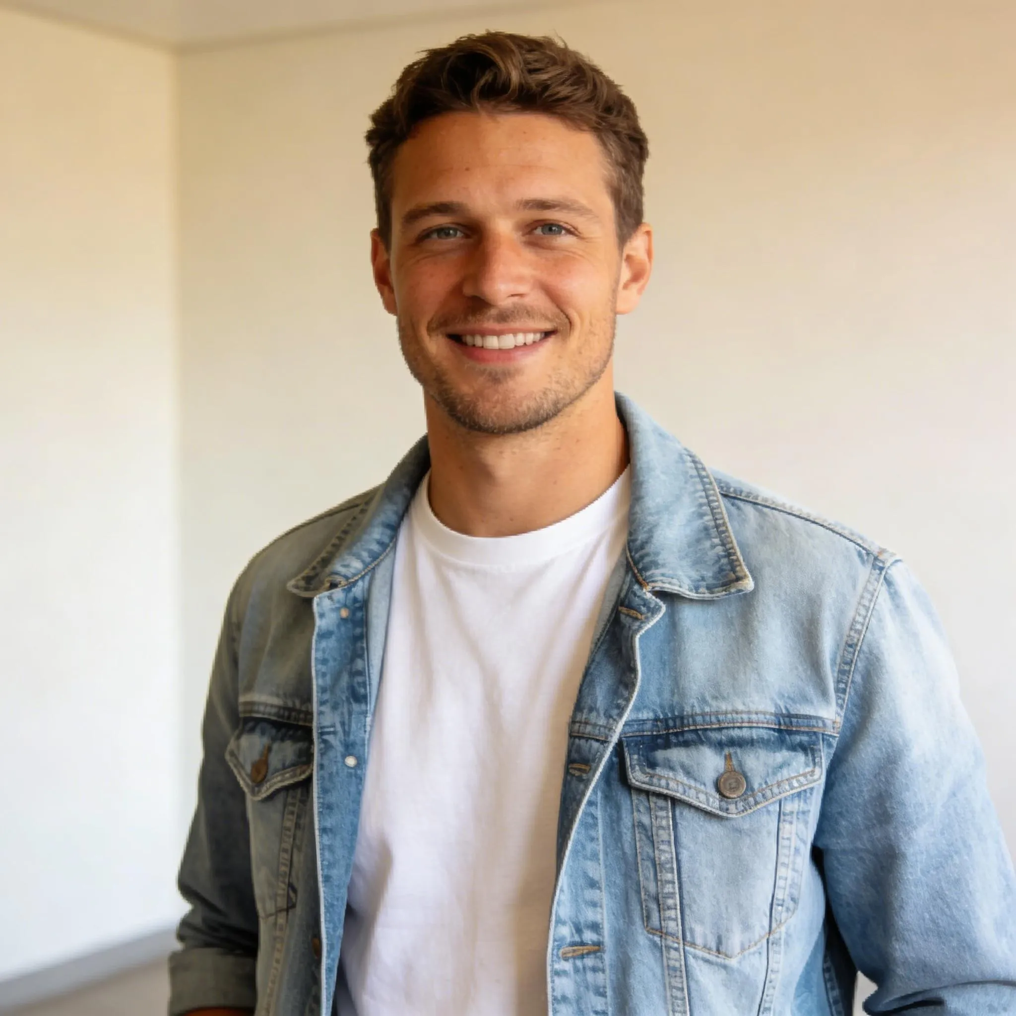 A New Backdrop for Your Headshot: example photo before editing