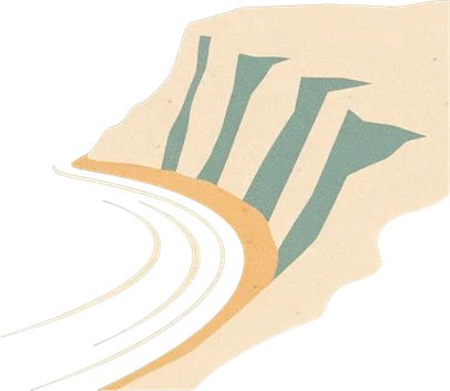 Layer: Cliff and beach coastline
