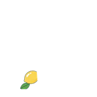Whole lemon left rear