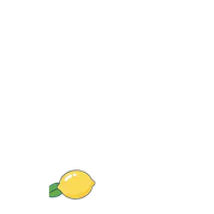 Whole lemon left front