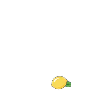 Whole lemon right front