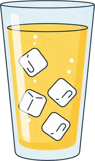Layer: Glass of lemonade
