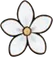 Layer: Flower hair pin